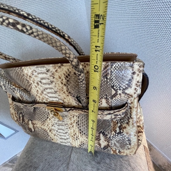 CASSINI FIRENZE JENNIFER TATTANELLI PHYTON HANDBAG - Picture 6 of 10